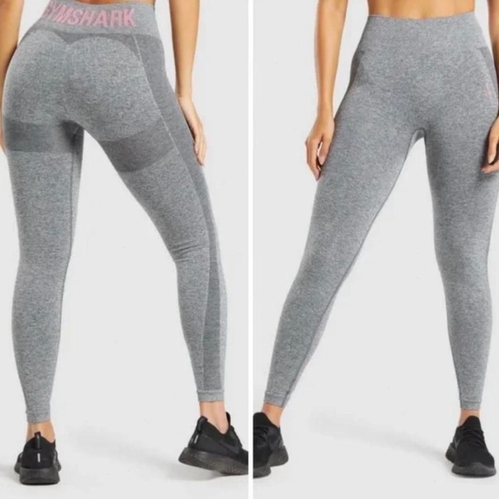 Gymshark Grey Flex Seamless Leggings